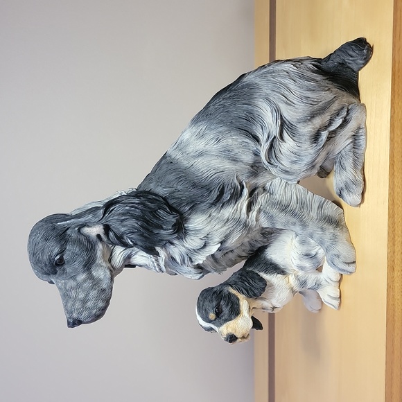 Country Artists "Cocker Spaniel with Puppy"- Roan - Picture 2 of 7